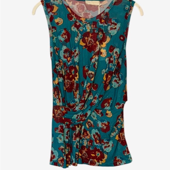 NWT Ulla Johnson Naia Top in Jade Floral M - Picture 5 of 10